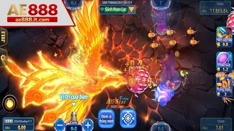 Các mục tiêu cần tiêu diệt