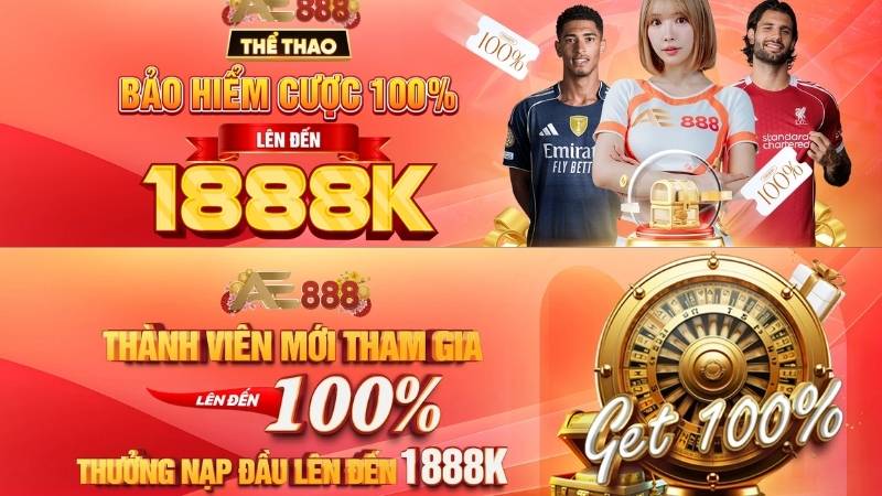 Các chương trình khuyến mãi AE888